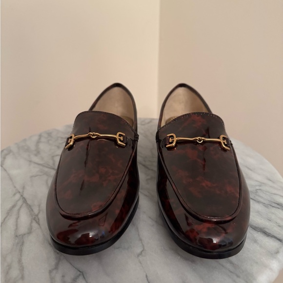Sam Edelman Loraine Bit Loafers Women’s Size 7 NIB Coffee Multi Patent Leather - Picture 4 of 8